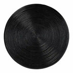 Tavolino in rattan naturale laminato Tokyo - Tavolino a clessidra con design scultoreo, stile boho chic per il soggiorno
