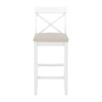 Set da pranzo da 3 pezzi in stile rustico con tavolo rettangolare e 2 sedie