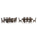 Set da pranzo allungabile in legno