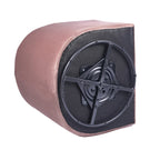 Poltrona da club girevole d'accento in velluto