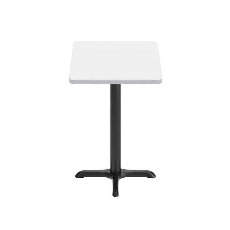 Piano tavolo rettangolare laminato 24 x 30 con base alta 22 x 22 - 24W x 30D x 31.125H