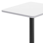 Piano tavolo rettangolare laminato 24 x 30 con base alta 22 x 22 - 24W x 30D x 31.125H
