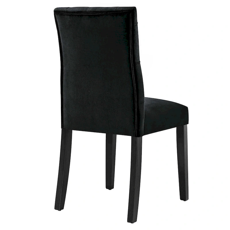Sedie da pranzo in velluto performante - Set da 2