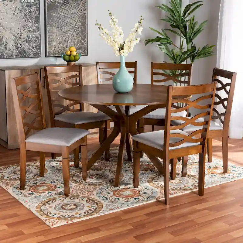 Mila Set da Pranzo 7 Pezzi Moderno e Contemporaneo