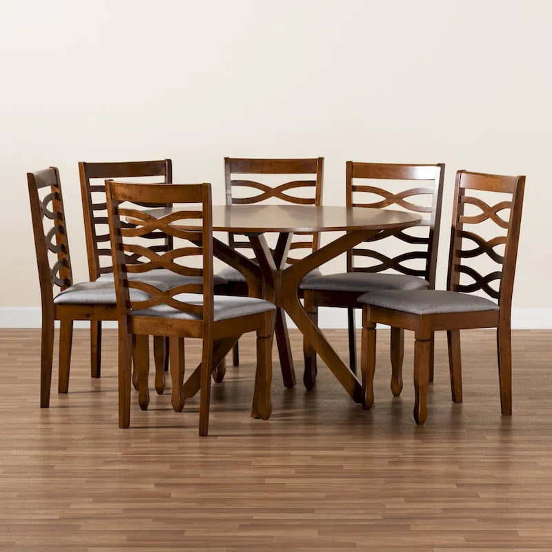 Mila Set da Pranzo 7 Pezzi Moderno e Contemporaneo