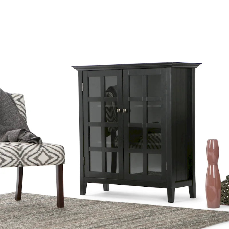 Armadietto contenitore in legno massiccio Normandy da 39 pollici - 39 larg. x 17 prof. x 42,2 alt.