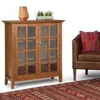 Armadietto contenitore in legno massiccio Normandy da 39 pollici - 39 larg. x 17 prof. x 42,2 alt.