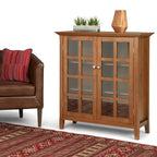 Armadietto contenitore in legno massiccio Normandy da 39 pollici - 39 larg. x 17 prof. x 42,2 alt.
