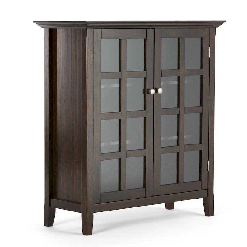Armadietto contenitore in legno massiccio Normandy da 39 pollici - 39 larg. x 17 prof. x 42,2 alt.