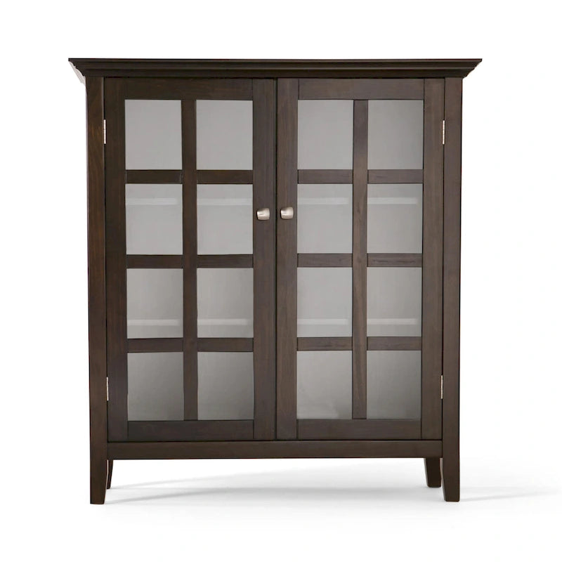 Armadietto contenitore in legno massiccio Normandy da 39 pollici - 39 larg. x 17 prof. x 42,2 alt.