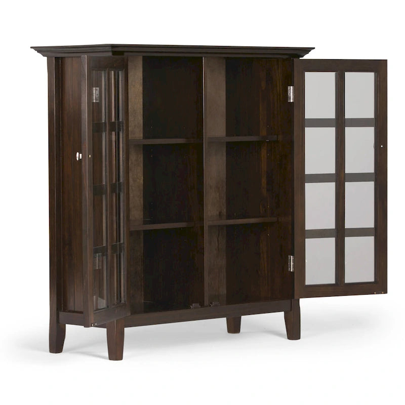 Armadietto contenitore in legno massiccio Normandy da 39 pollici - 39 larg. x 17 prof. x 42,2 alt.