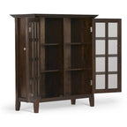 Armadietto contenitore in legno massiccio Normandy da 39 pollici - 39 larg. x 17 prof. x 42,2 alt.