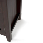 Armadietto contenitore in legno massiccio Normandy da 39 pollici - 39 larg. x 17 prof. x 42,2 alt.
