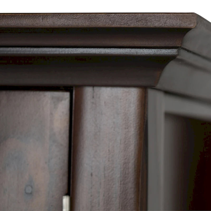 Armadietto contenitore in legno massiccio Normandy da 39 pollici - 39 larg. x 17 prof. x 42,2 alt.