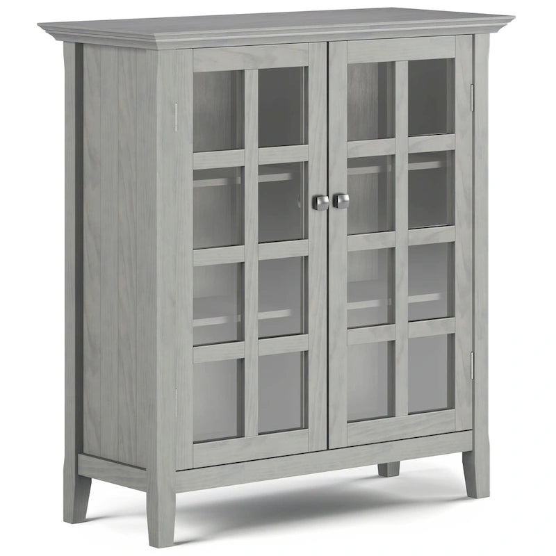 Armadietto contenitore in legno massiccio Normandy da 39 pollici - 39 larg. x 17 prof. x 42,2 alt.