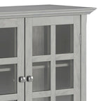 Armadietto contenitore in legno massiccio Normandy da 39 pollici - 39 larg. x 17 prof. x 42,2 alt.