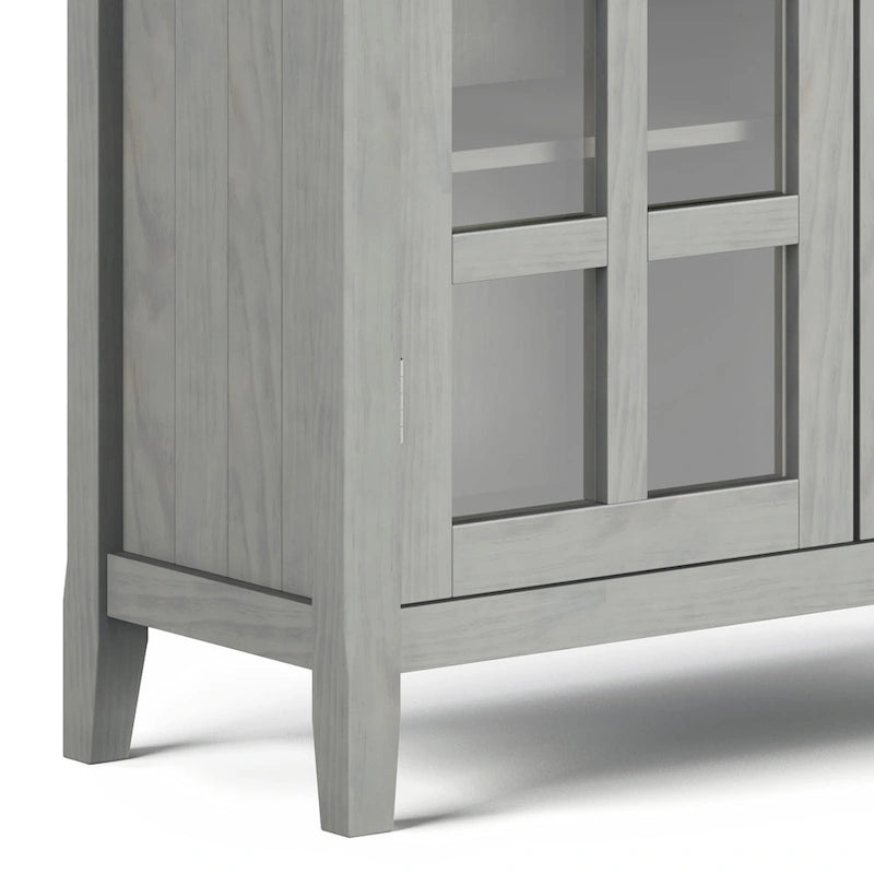Armadietto contenitore in legno massiccio Normandy da 39 pollici - 39 larg. x 17 prof. x 42,2 alt.