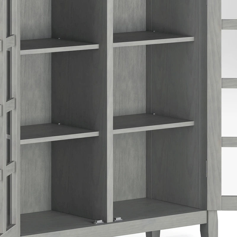 Armadietto contenitore in legno massiccio Normandy da 39 pollici - 39 larg. x 17 prof. x 42,2 alt.