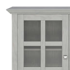 Armadietto contenitore in legno massiccio Normandy da 39 pollici - 39 larg. x 17 prof. x 42,2 alt.