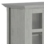 Armadietto contenitore in legno massiccio Normandy da 39 pollici - 39 larg. x 17 prof. x 42,2 alt.