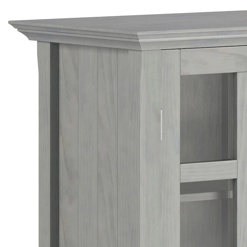 Armadietto contenitore in legno massiccio Normandy da 39 pollici - 39 larg. x 17 prof. x 42,2 alt.