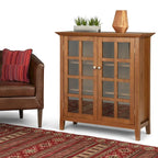 Armadietto contenitore in legno massiccio Normandy da 39 pollici - 39 larg. x 17 prof. x 42,2 alt.