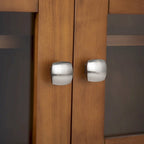 Armadietto contenitore in legno massiccio Normandy da 39 pollici - 39 larg. x 17 prof. x 42,2 alt.