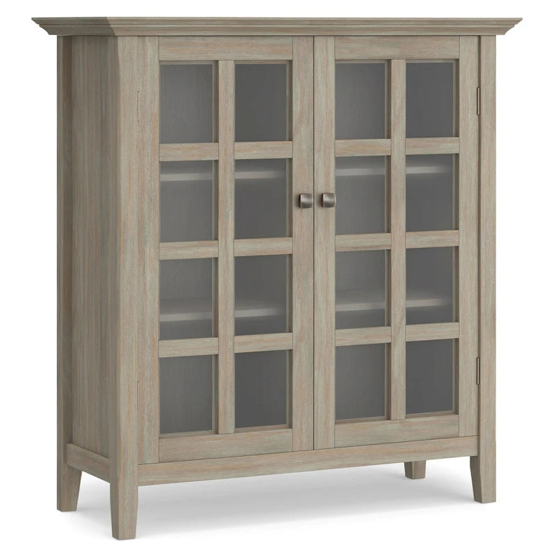 Armadietto contenitore in legno massiccio Normandy da 39 pollici - 39 larg. x 17 prof. x 42,2 alt.