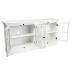 Madia Coventry White Oak a 4 ante - 72 x 17 x 36
