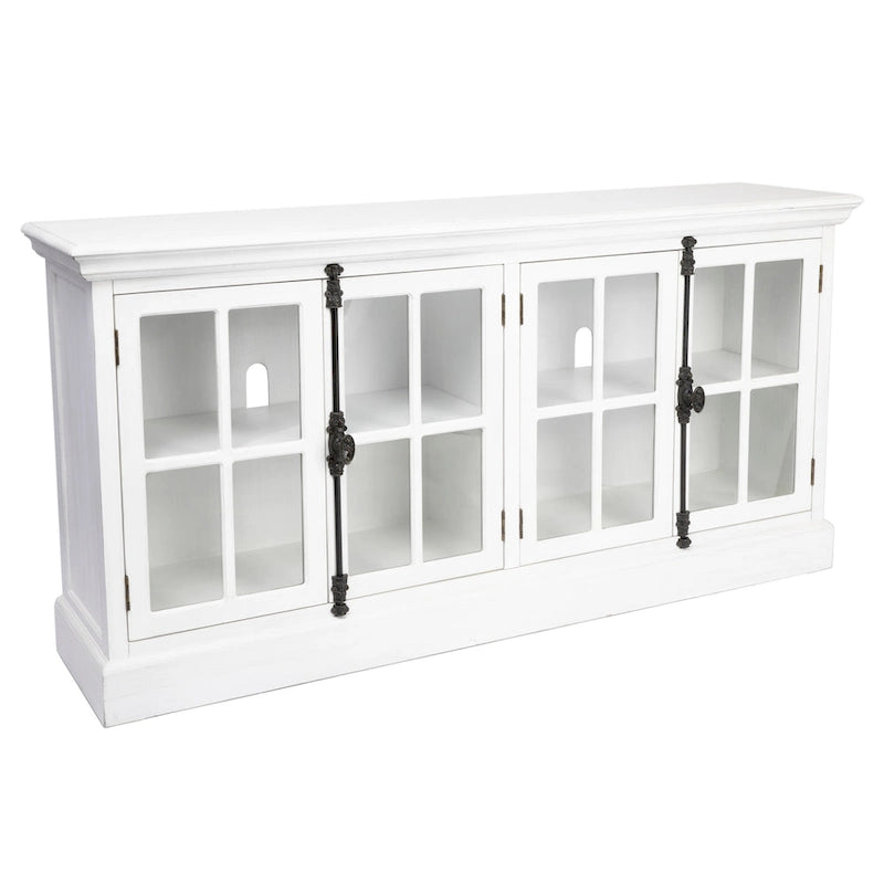 Madia Coventry White Oak a 4 ante - 72 x 17 x 36