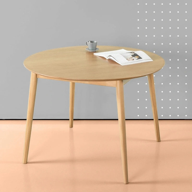  42 Mid-Century Wood Dining Table - Brown