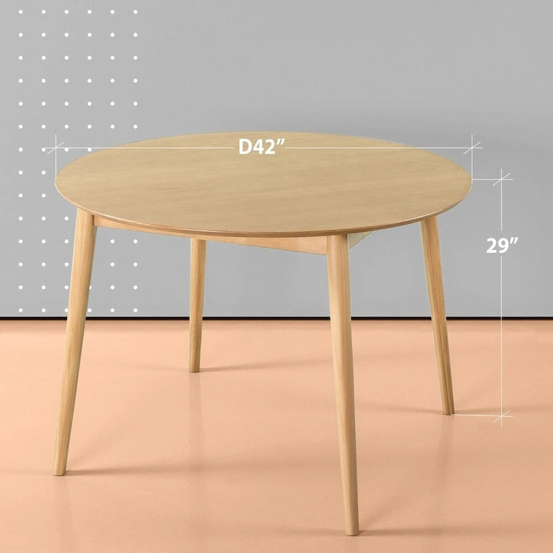Tavolo da pranzo in legno stile Mid-Century 42 - Marrone