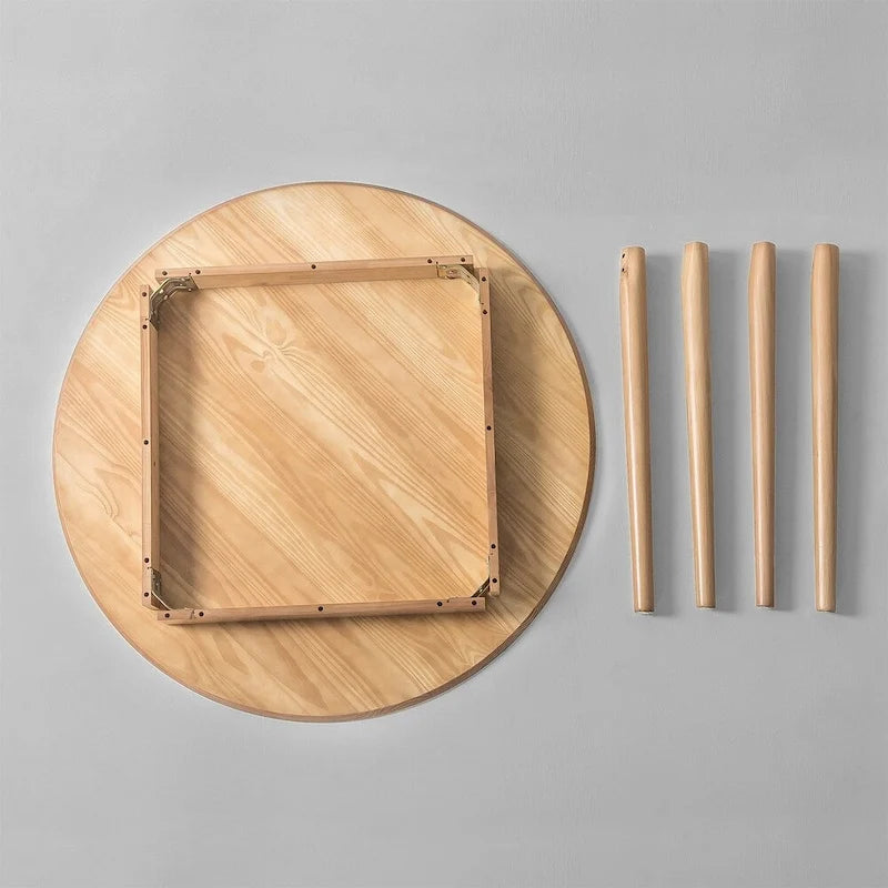 Tavolo da pranzo in legno stile Mid-Century 42 - Marrone