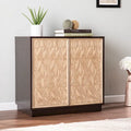  Elinda Transitional Brown Wood Cabinet