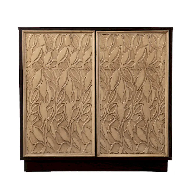 Madia Elinda in legno marrone stile transizionale