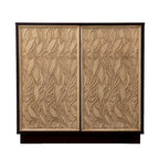 Madia Elinda in legno marrone stile transizionale