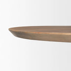 Tavolo da pranzo Fitzgerald in legno marrone chiaro 60 - 60,0L x 60,0P x 30,0A