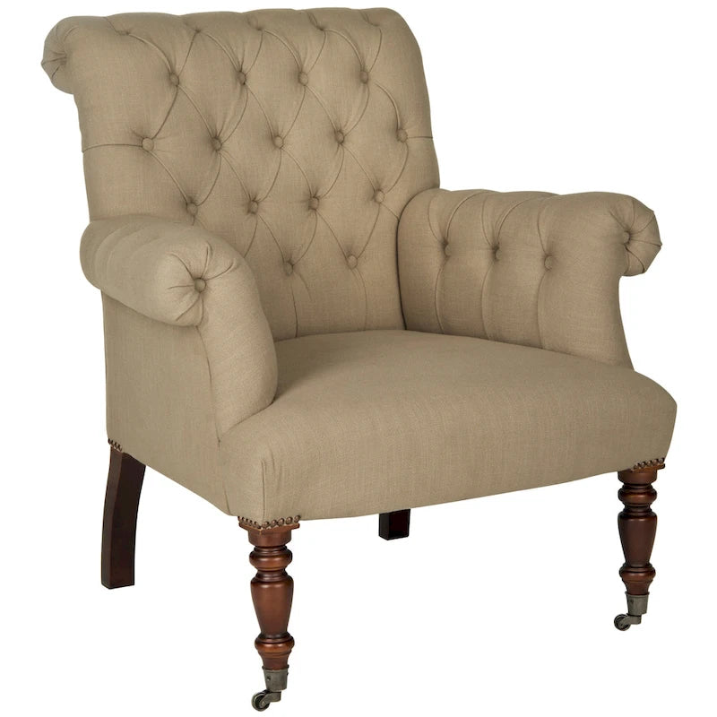 Poltrona Club Tortora Vera - 32,7 x 33,9 x 35,4 - 33Lx34Px35A