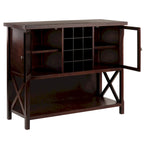 Credenza buffet, Cappuccino - 43,8 L x 18 P x 35,9 H