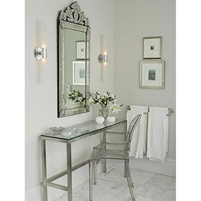 Set di 2 sedie impilabili in lucite trasparente per cucina, patio, sala da pranzo, soggiorno, camera da letto, festa con schienale ovale, ufficio