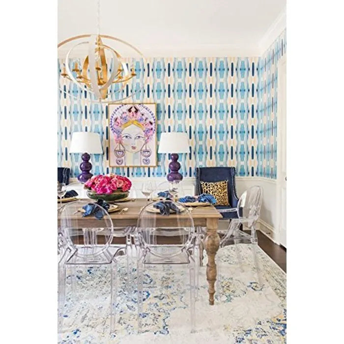 Set di 2 sedie impilabili in lucite trasparente per cucina, patio, sala da pranzo, soggiorno, camera da letto, festa con schienale ovale, ufficio