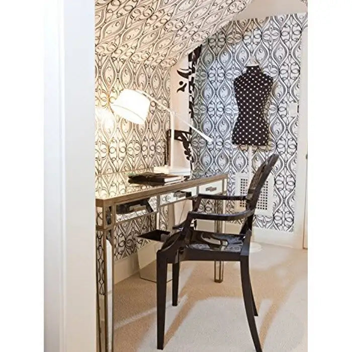 Set di 2 sedie impilabili in lucite trasparente per cucina, patio, sala da pranzo, soggiorno, camera da letto, festa con schienale ovale, ufficio