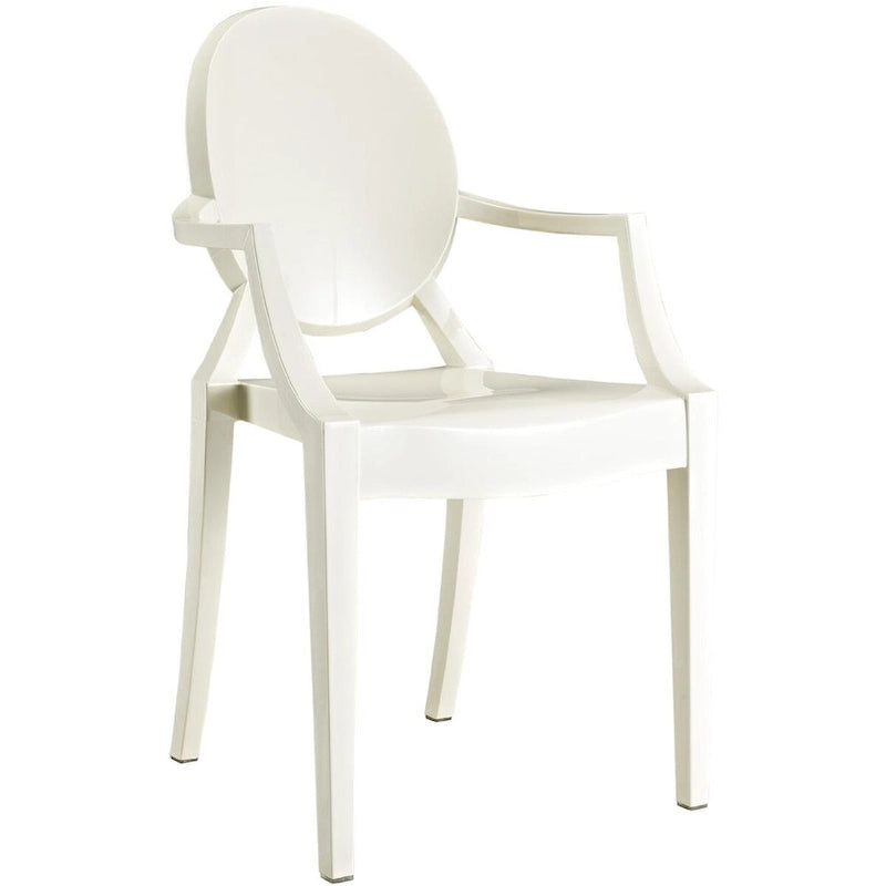 Set di 2 sedie impilabili in lucite trasparente per cucina, patio, sala da pranzo, soggiorno, camera da letto, festa con schienale ovale, ufficio