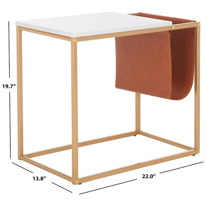 Tavolino Eldora - 22 L x 14 P x 20 A - 22Px14Ax20L