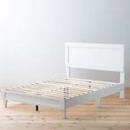 Letto a piattaforma classico in legno