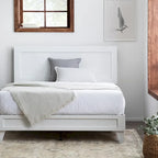 Letto a piattaforma classico in legno