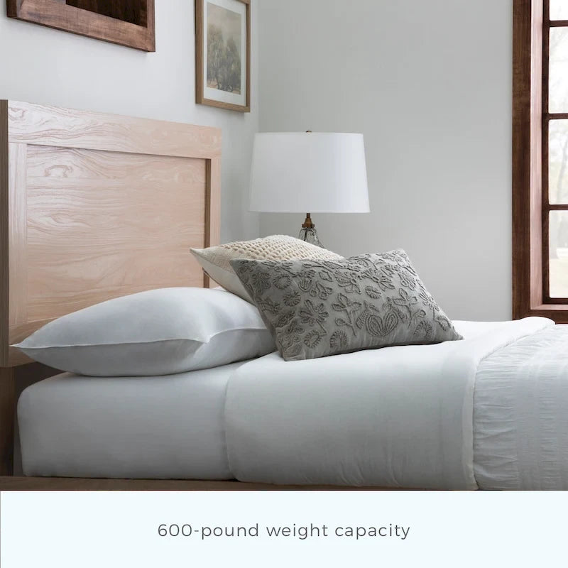 Letto a piattaforma classico in legno