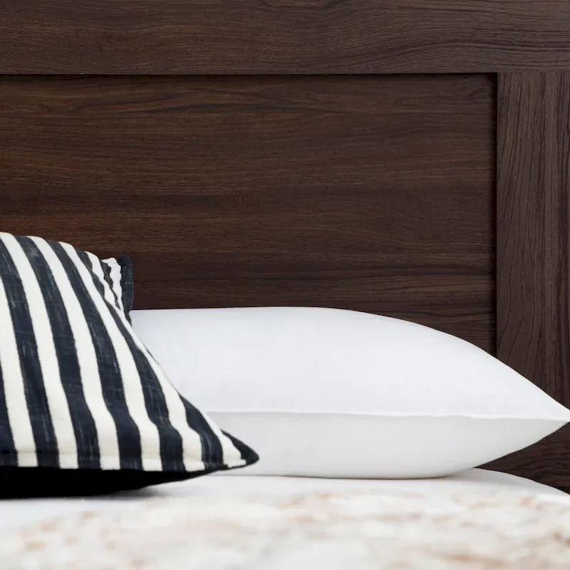 Letto a piattaforma classico in legno