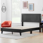 Letto a piattaforma classico in legno