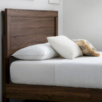 Letto a piattaforma classico in legno